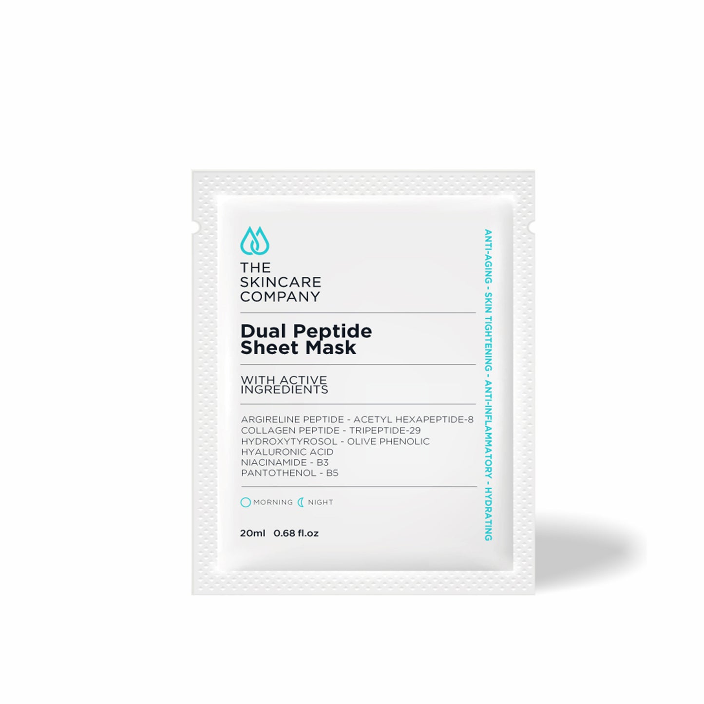 The Skincare Company Dual Peptide Sheet Mask 20ml